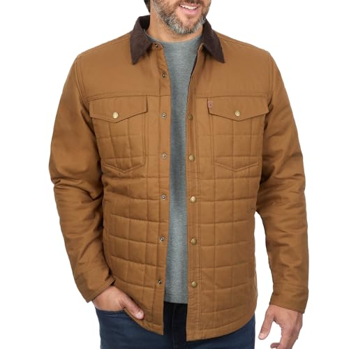 Amazon.com: Coleman Quilted Utility Jacket - Durable Canvas